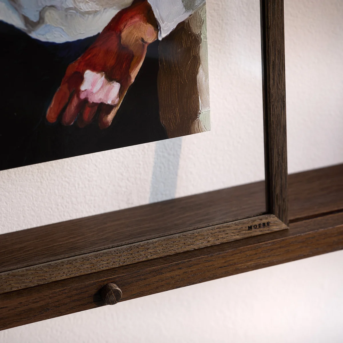 Moebe - Gallery Shelf 115 cm, smoked oak