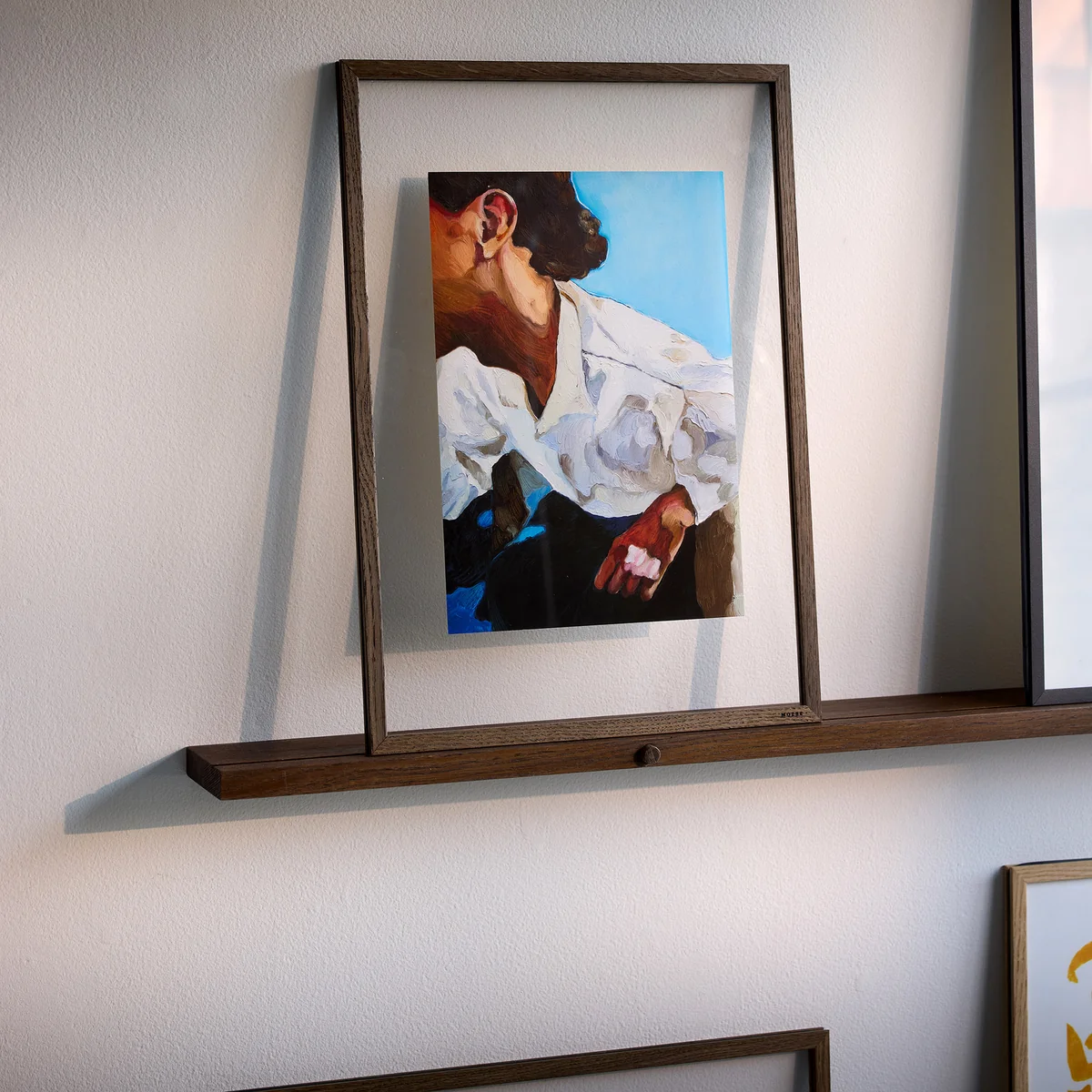 Moebe - Gallery Shelf 115 cm, smoked oak