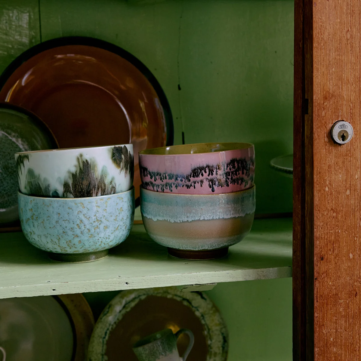 HKliving - 70's Pasta bowl, Ø 13.5 cm