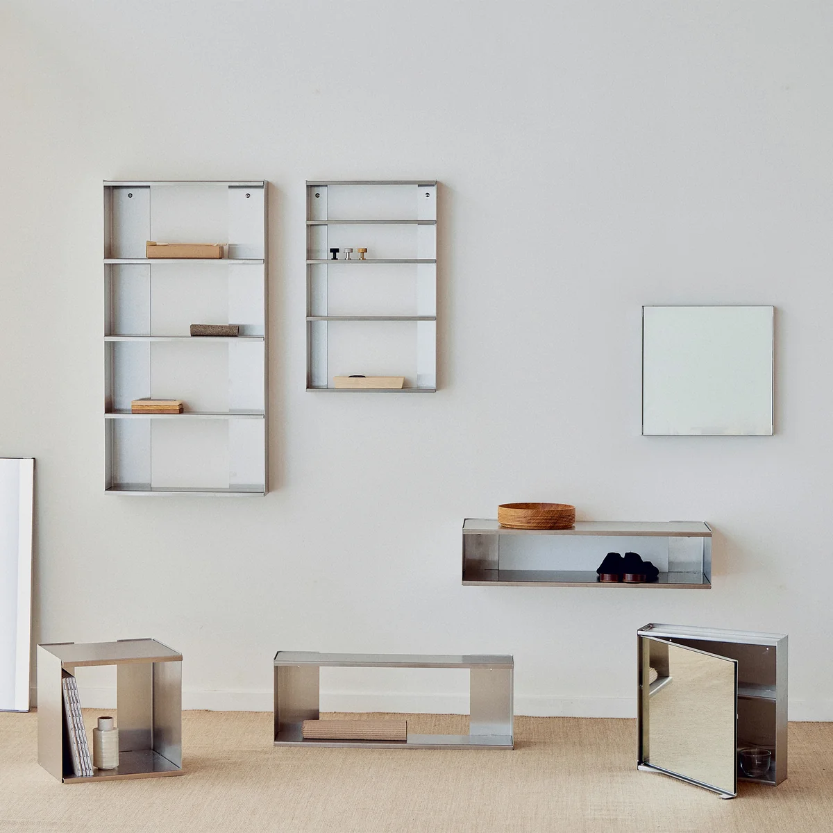 Form & Refine - Taper product family, brushed stainless steel