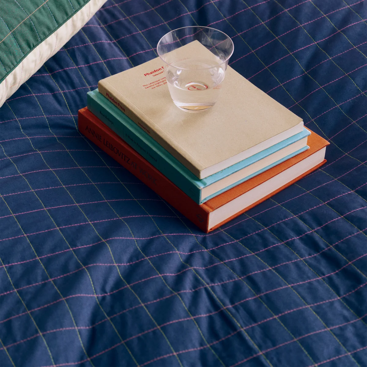 HAY - Dori Bedspread, 195 x 245 cm, midnight blue