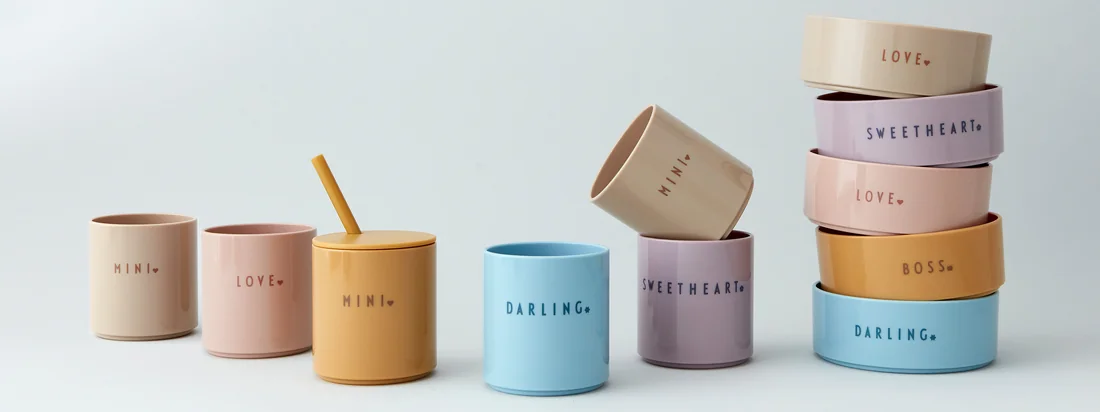 DARLING, SWEETHEART or MINI - sweet cups made of pollutant-free, break-proof and very durable Tritan provide a glass-like look and a noble feel.