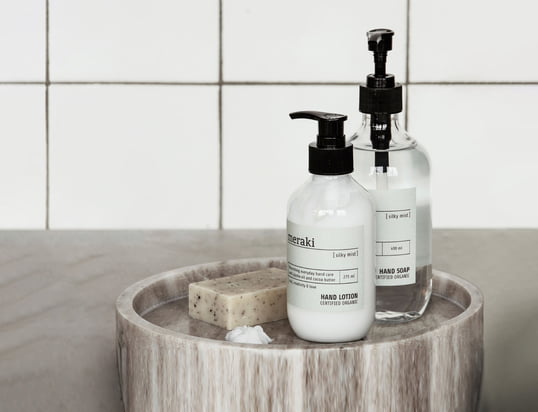 Cleansing and caring at the same time: Meraki's hand soaps ensure clean hands in no time and protect them from drying out at the same time.