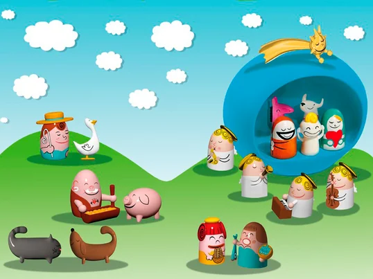 A di Alessi - Nativity Scene