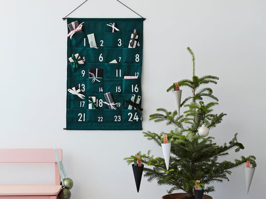 Design Letters - 24 Day Advent Calendar, green