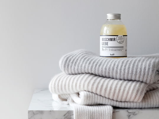 Kaëll's Kaschmirliebe detergent concentrate for cashmere & wool is designed to meet the specific needs of cashmere and wool.
