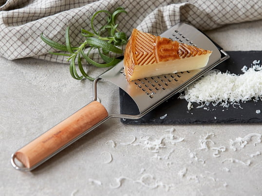 Nicolas Vahé - Fine Grater, natural beech / stainless steel