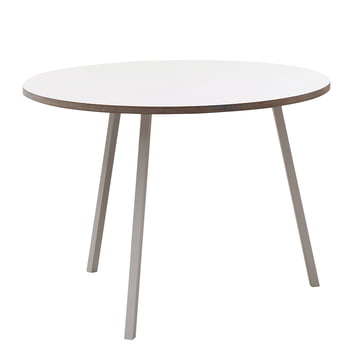 The round Loop Stand table by Hay in the shop