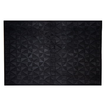 Tica Copenhagen Footwear Shoe Tray M - Door Mats Rubber Black - 00500