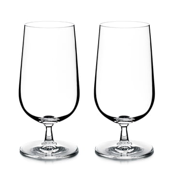 Audo Copenhagen Strandgade drinking glass, 2 pcs, 9 cm, clear