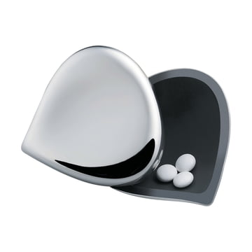 Chestnut-Pillendose-Edelstahl-
