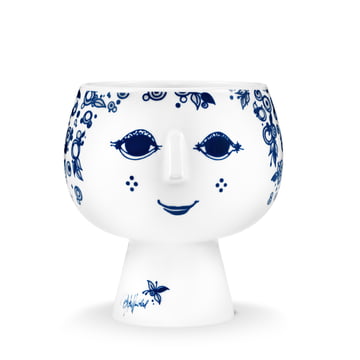 Bjørn Wiinblad - Pot plant holder with base Juliane, Ø 13.4 cm, blue