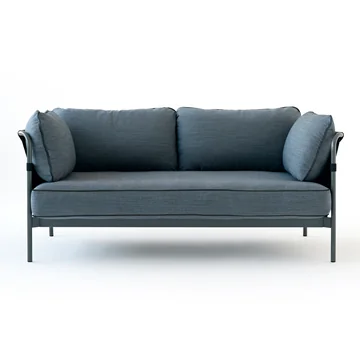 Hay-Can-Sofa-2-Sitzer-grau-