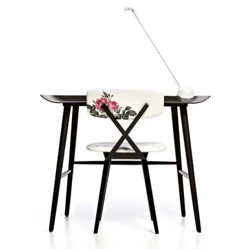 As if carved from a piece of wood