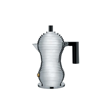 Alessi Espresso Coffee Maker In Silver