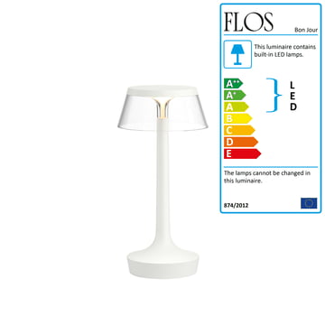 Flos Bon jour Unplugged LED Table lamp | Connox