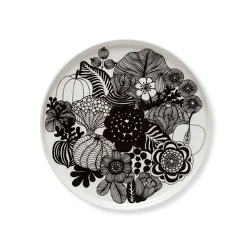 marimekko　CO-CREATED トレイ　marimekko Marimekko Unikko Large Round Tin Tray - Marimekko Serving Trays