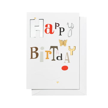 Greeting Card Happy Birthday by Vitra