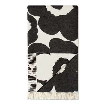marimekko■新品MUSTA TAMMA BLANKET Marimekko Musta Tamma Blanket – Touch of Finland