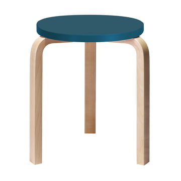 60 Hocker, Connox Special Edition, azure blue (RAL 5009) by Artek