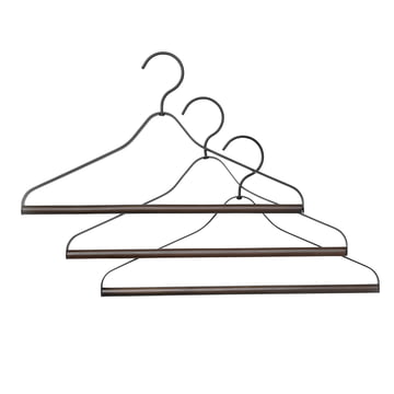 Black Coat Hanger: Set of 3  Buy Ferm Living online at A+R