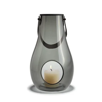  - HOLMEGAARD       DESIGNWITHLIGHT 29cmグレー Holmegaard - Design with light Lantern | Connox