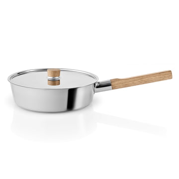 Kostbar Portræt peber Eva solo - Nordic kitchen stainless steel sauté pan with lid | Connox