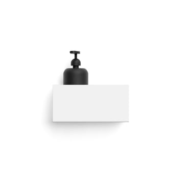 Nichba Design - Toilet Roll Holder Extra, Black L100113