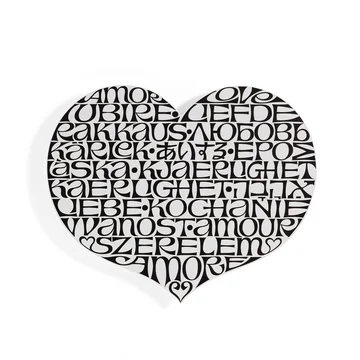 Vitra ヴィトラ ハート　l Wall Relief vitra-red-little-heart-metal-