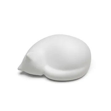 Vitra Resting Cat （猫　ホワイト　スモール） Small Resting Cat Ceramic Sculpture by Vitra: NOVA68.com