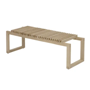 Cutter Wooden bench 120 from Skagerak in oak