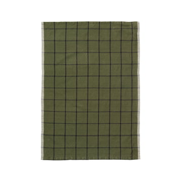 Ferm Living - Hale Pot Holders - Set of 2 - Green/Black