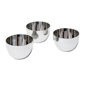 Alessi Mami Bowls Set of 3 Stainless Steel