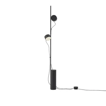 Post LED floor lamp from Muuto in black