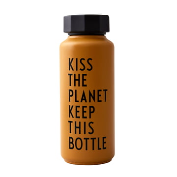 Design Letters - Special Edition Love Thermos Bottle Brown - One Size - Brown