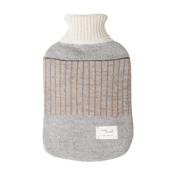 Hot Water Bottle Cover ~ Grey