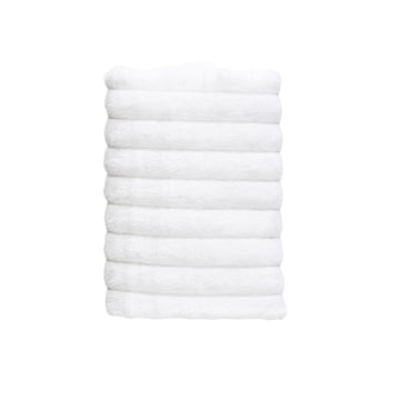 The Organic Company Big Waffle Hand Towel, 50 x 130 cm, Natural White