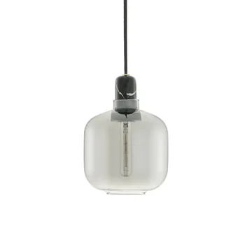 Amp Pendant light small from Normann Copenhagen in Smoke / Black