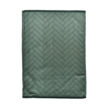 Meraki - Verum Tea Towels, Light Grey / Army Green (Set of 2)