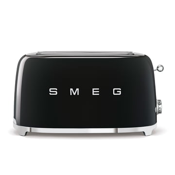 SMEG TSF02 4-Slice Toaster - Black