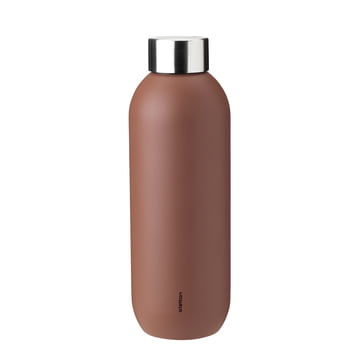 Stelton Keep Cool water bottle, 0,6 L, black