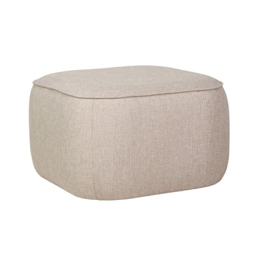 HAY Pouf Snug, beige | Finnish Design Shop