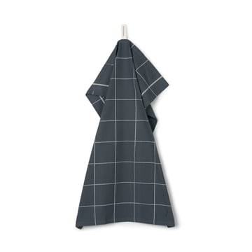 Buffalo Plaid Dish Towel Kit - Classic Black/Natural White