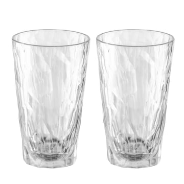 Koziol Crystal Glass L - Drinking Glasses Plastic Clear - 3544535