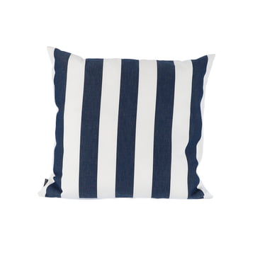 Blue and white 2024 striped outdoor cushions