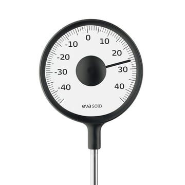 Eva Solo Thermometer Standing - Thermometers & Weather Stations Plastic Black - 567756