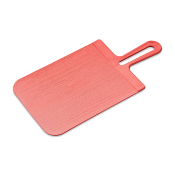 Cutting board SNAP 2.0, foldable, organic red, Koziol 