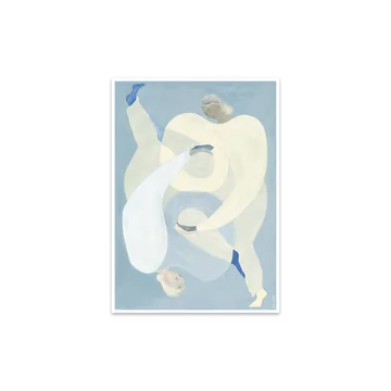 The Poster Club - Hold You - Blue by Sofia Lind | Connox