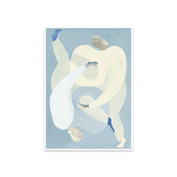 The Poster Club - Hold You - Blue by Sofia Lind | Connox