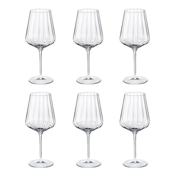 Georg Jensen Bernadotte White Wine Glasses, Set of 6